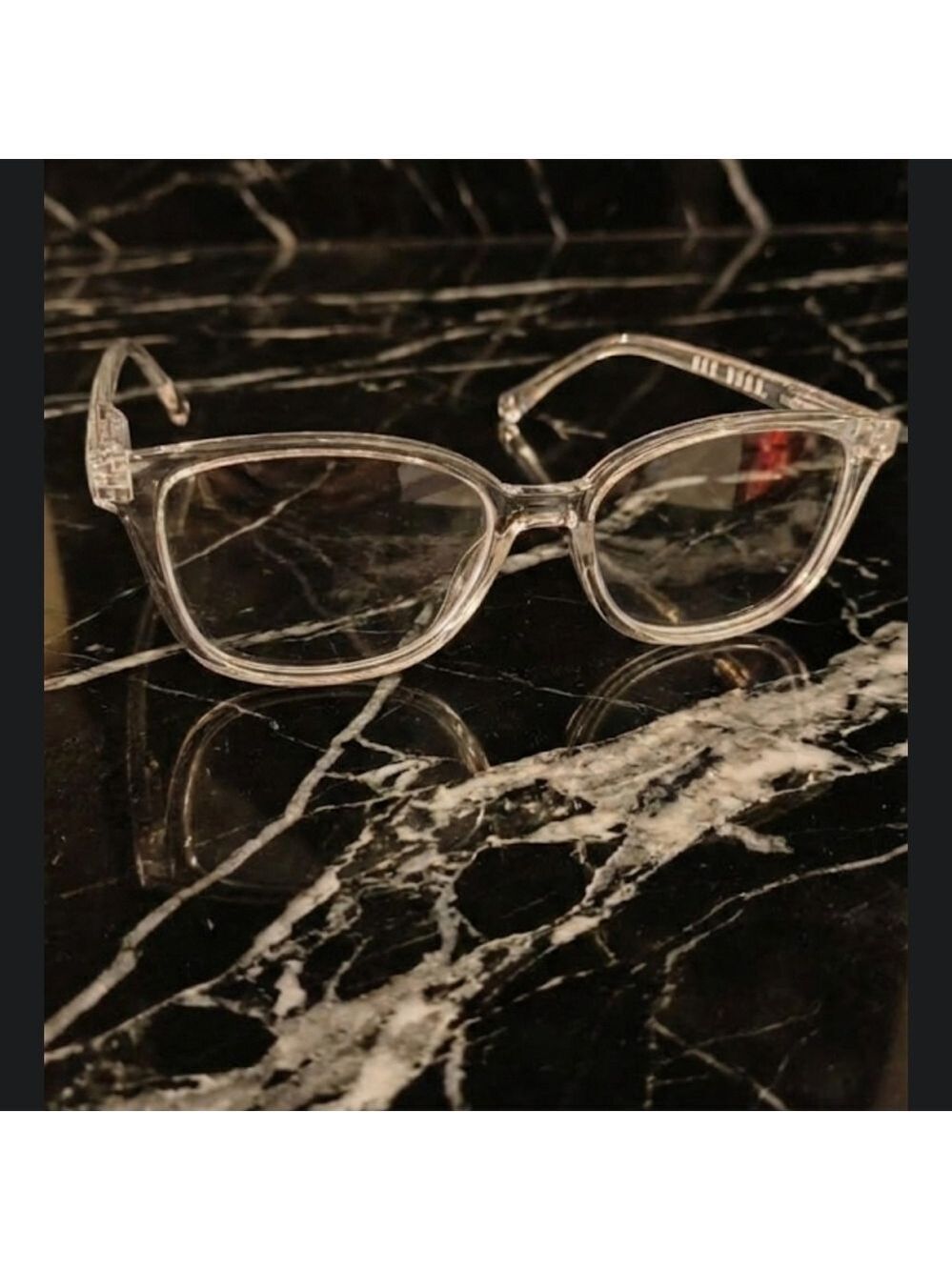 Rae Dunn Transparent Reading Glasses Unisex